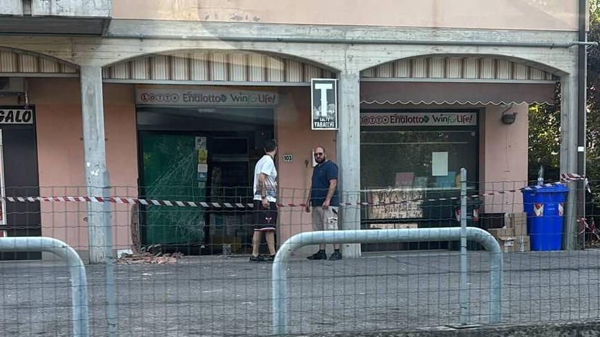 La tabaccheria Silvia a Soliera colpita dai ladri