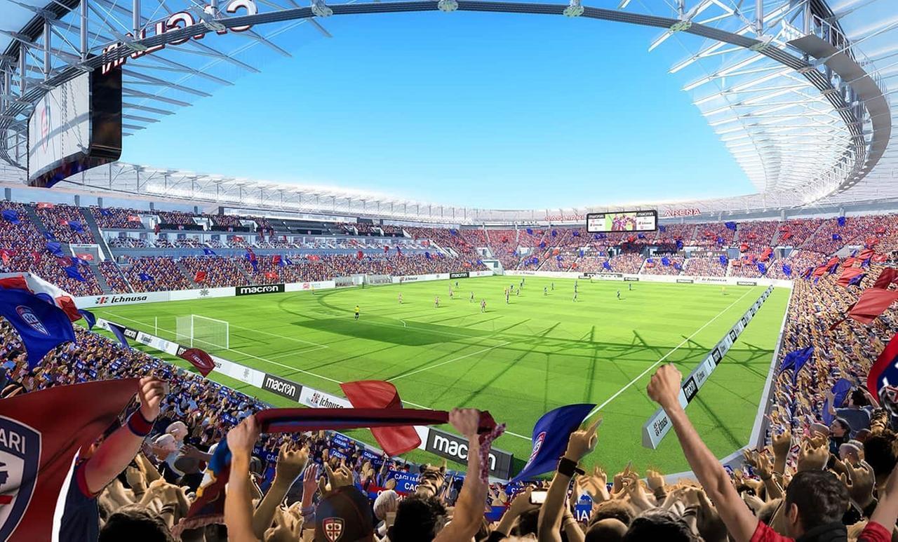Nuovo stadio del Cagliari, via libera del Consiglio
