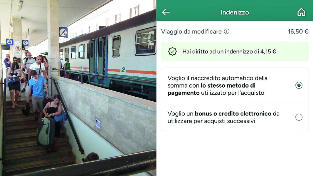 Il treno si ferma per ore, l’uso del bagno è vietato: ai viaggiatori indennizzo di 4 euro – Il racconto
