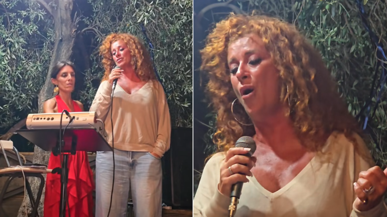 Valentina Persia in Sardegna canta No potho reposare e fa emozionare il pubblico: il video conquista i social