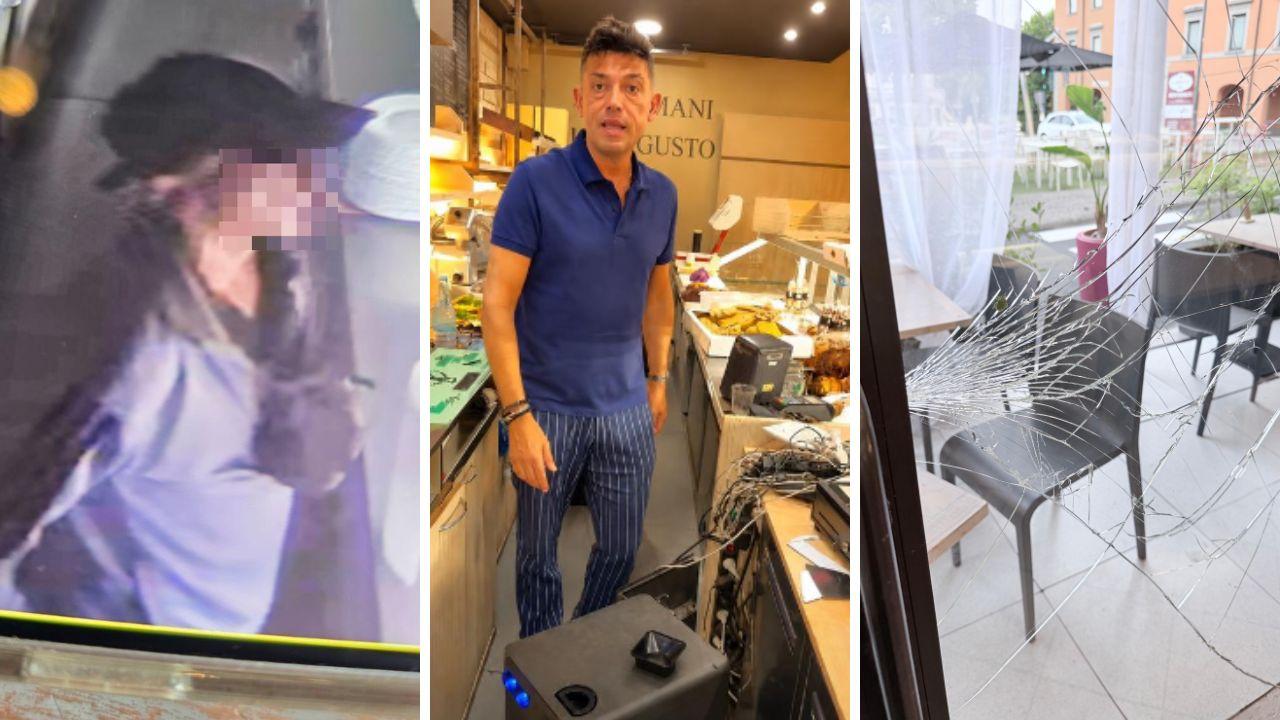Altopascio, furto alla Dogana: ladro spacca la vetrata con una sedia. «Le telecamere hanno ripreso tutto»