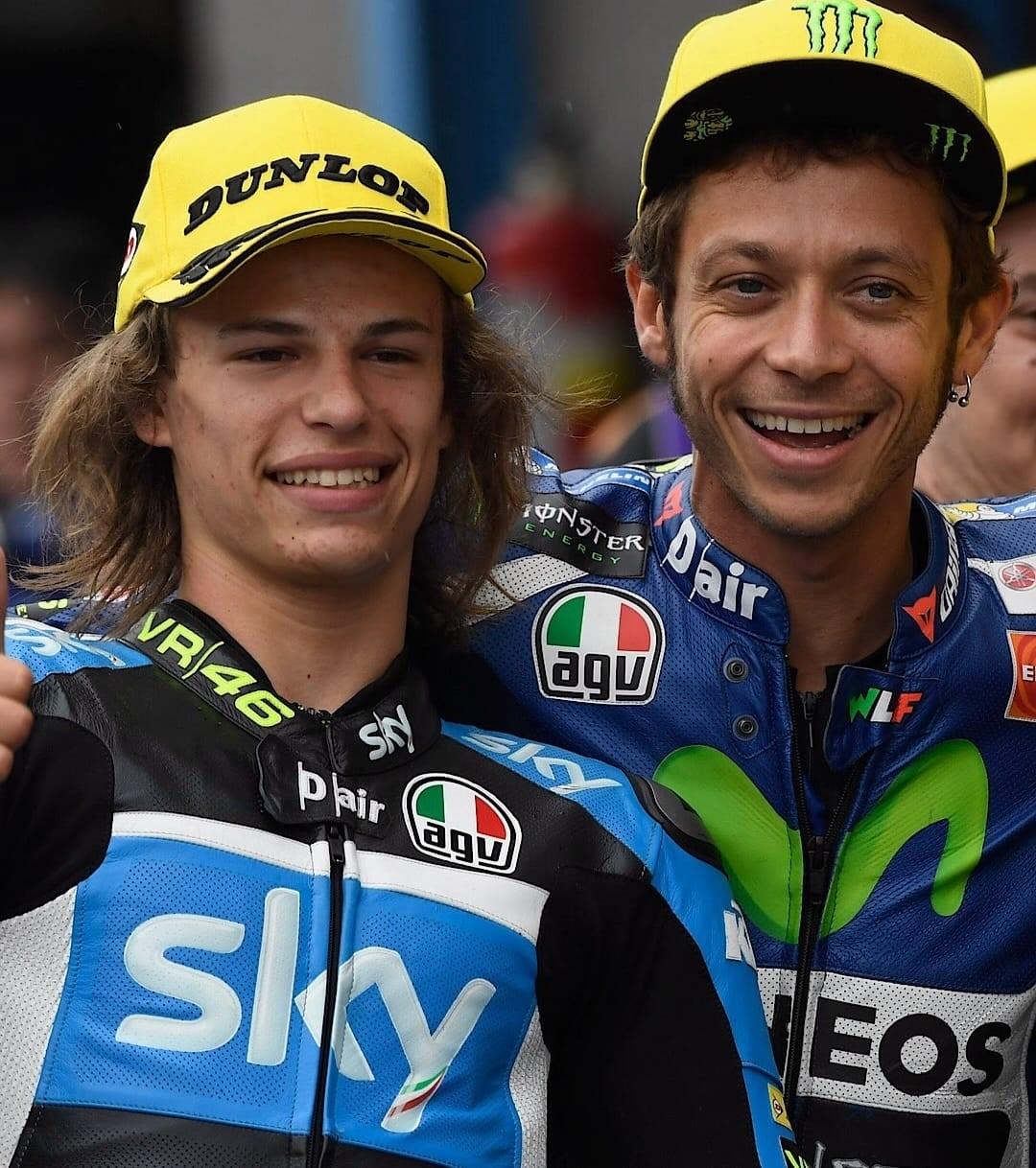 Nicolò Bulega correrà in MotoGP nel team VR46 di Valentino Rossi