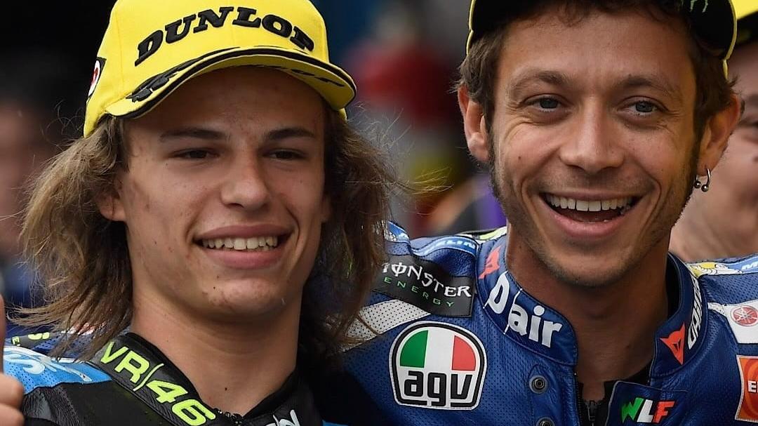 Nicolò Bulega correrà in MotoGP nel team VR46 di Valentino Rossi