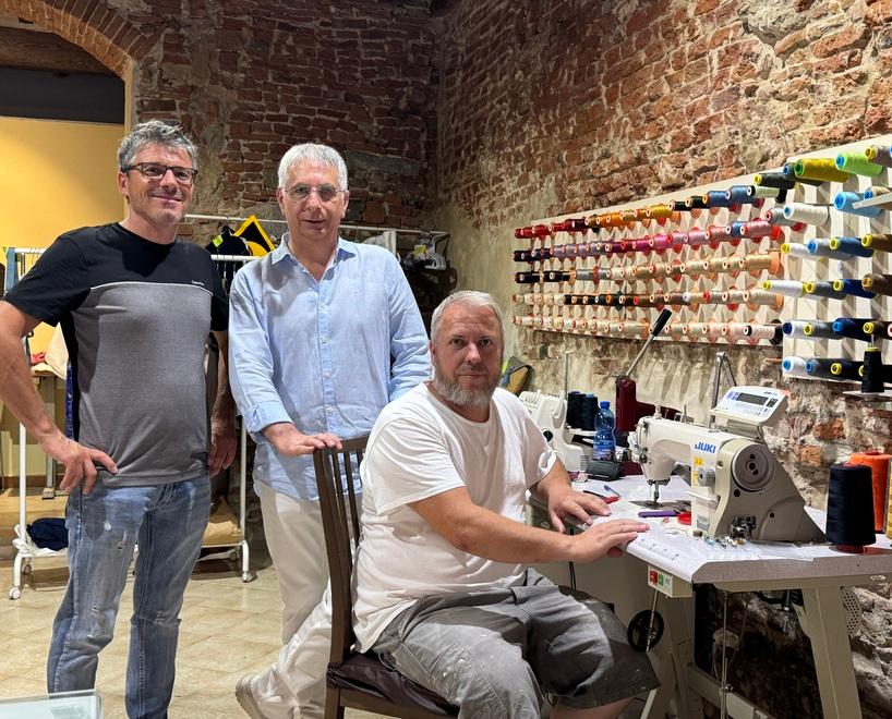 Pisa, una nuova sartoria in centro: la scommessa di una coppia