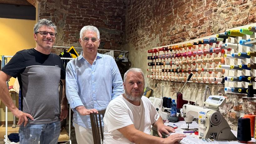 Pisa, una nuova sartoria in centro: la scommessa di una coppia