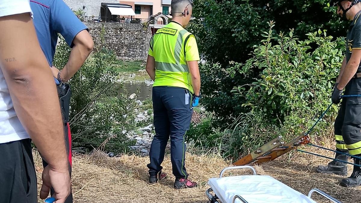 L'intervento della Misericordia di Vaiano