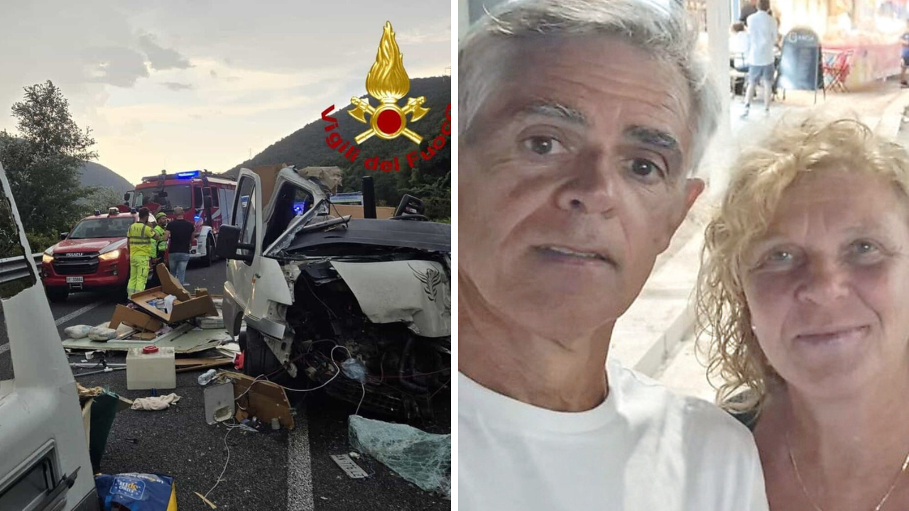Schianto fra Terni e Rieti, tra le vittime ci sono marito e moglie toscani: «Riconosciuti dal figlio grazie ai tatuaggi»