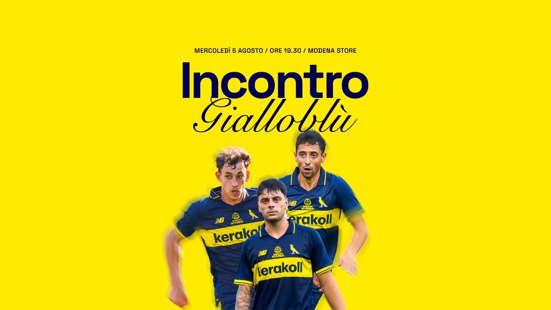 Caso, Stenio e Ambrosino (Foto: www.modenacalcio.com)