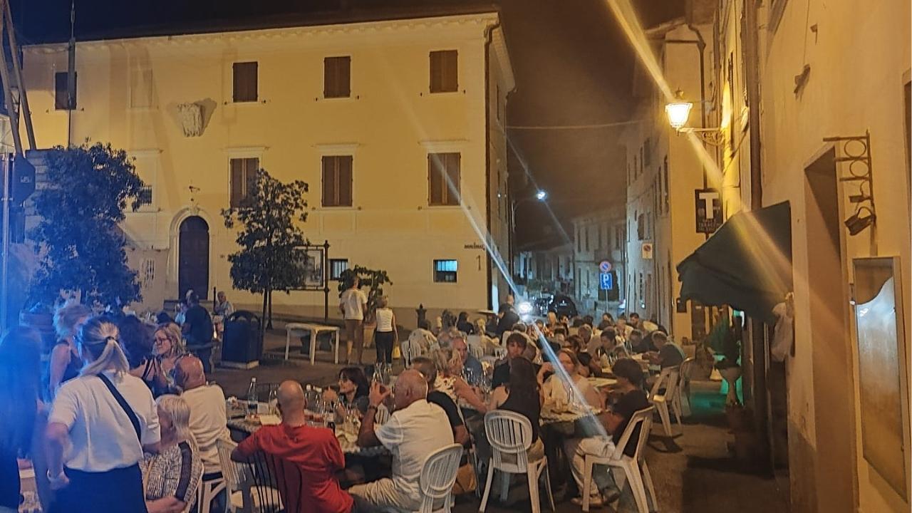 Il centro di Terricciola