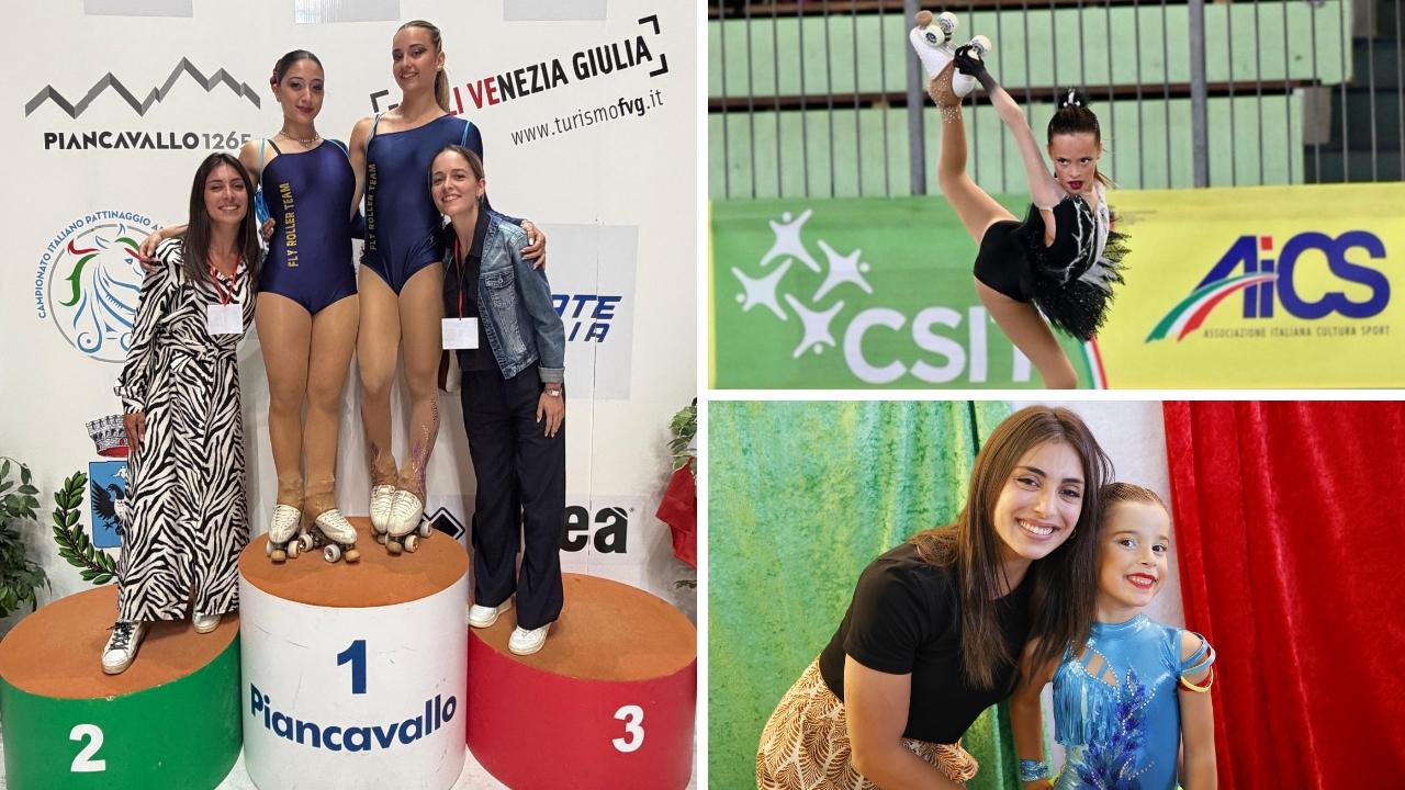 Le atlete del Fly Roller Team 