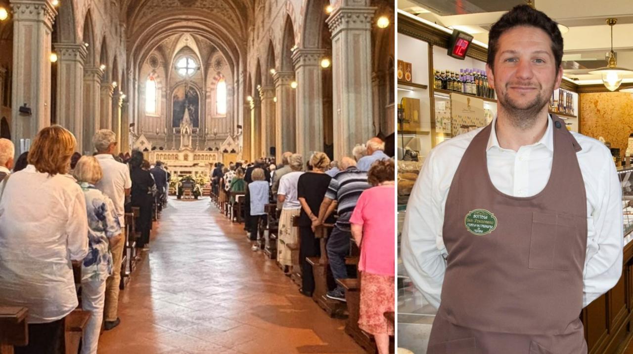
	I funerali di Marco Olivi in San Francesco

