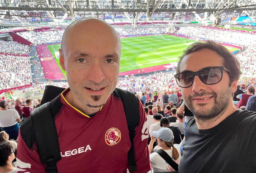 Da Livorno al colosso del cibo Usa, la storia di Gianluca Del Chicca: «Qui a Londra formo il personale»<br>
