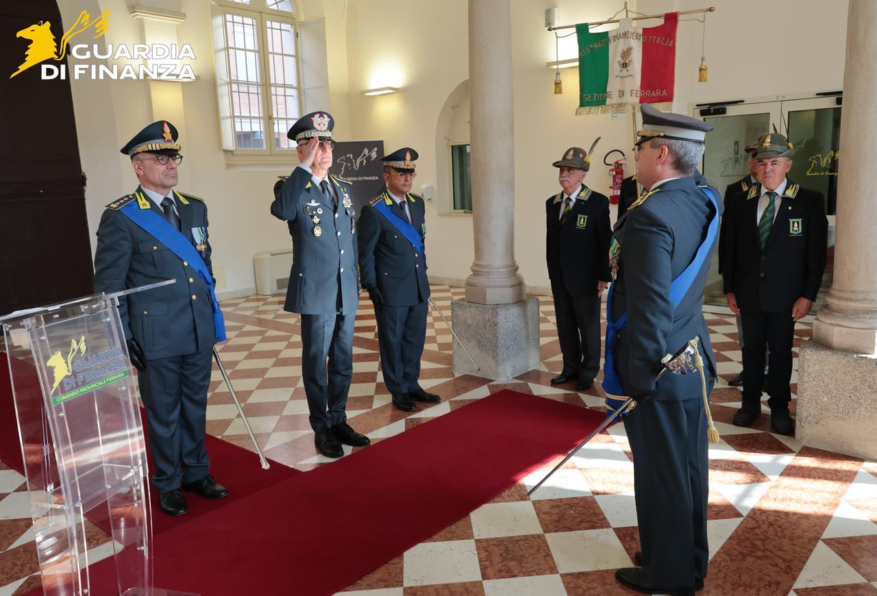 Ferrara, cambio al vertice della Guardia di Finanza: arriva il colonnello Micelli