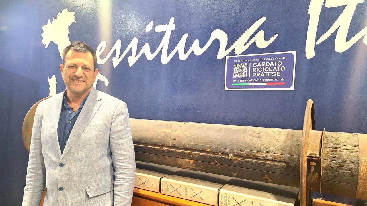 Andrea Borelli, titolare della Tessitura Italia
