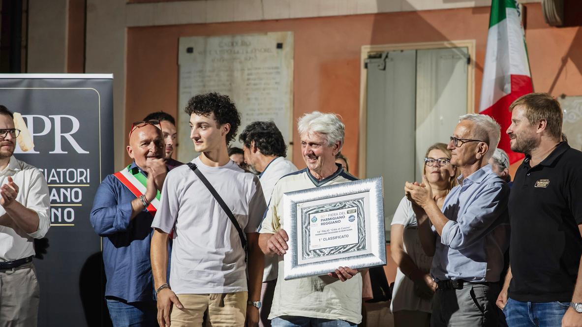 Palio del Parmigiano Reggiano: ha vinto il Caseificio Casale di Bismantova