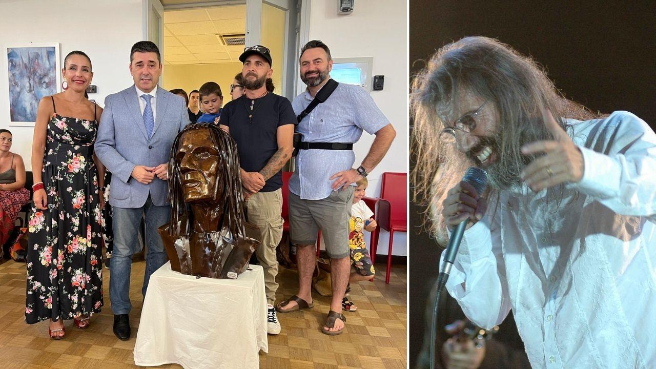 Andrea Parodi, una statua celebra il grande artista a 20 anni dalla sua scomparsa