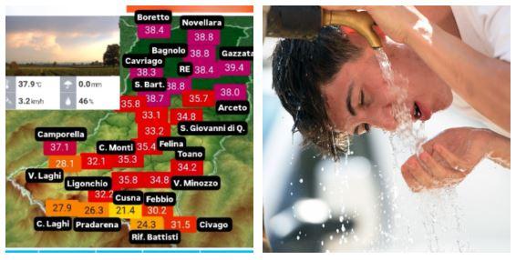 Reggio Emilia, è stata la giornata più calda dell’anno: il picco a Gazzata con 39.4°. Cosa ci aspetta a Ferragosto