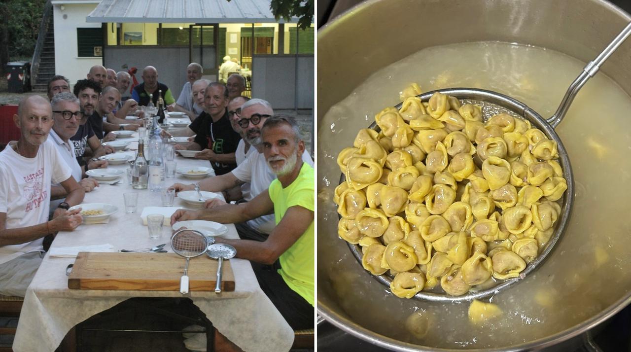 
	Gli amici e i tortellini in brodo

