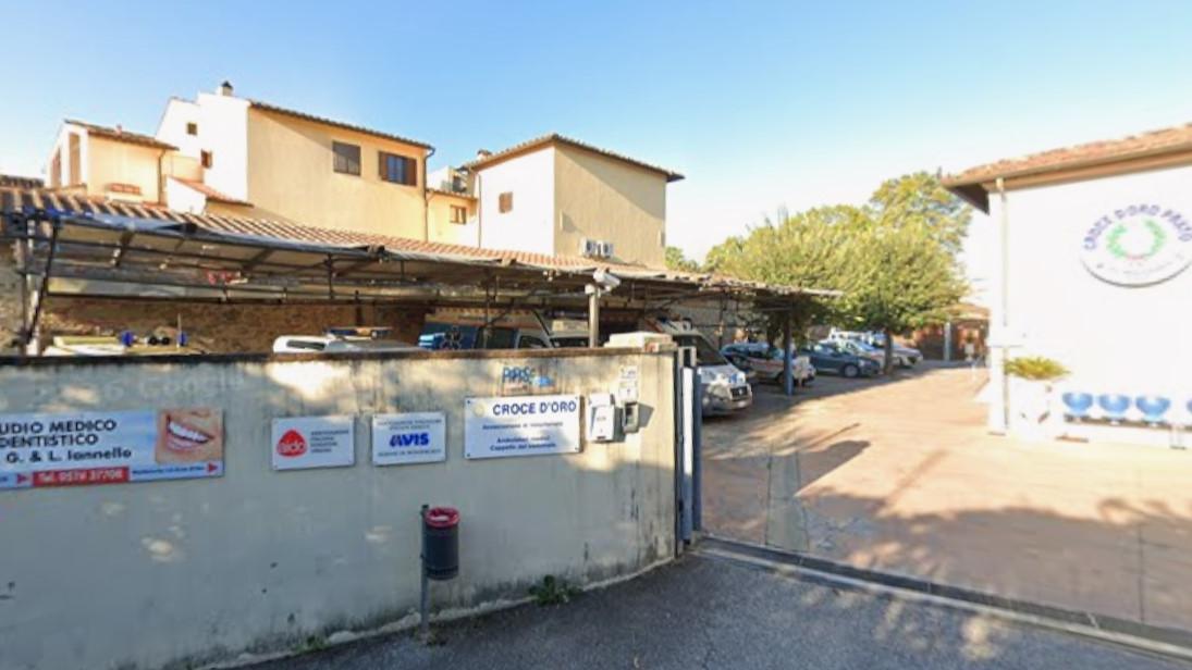 La ex sede della Croce d'Oro di Montemurlo
