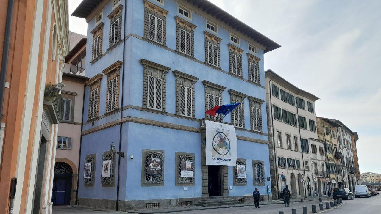 L'ingresso di Palazzo Blu