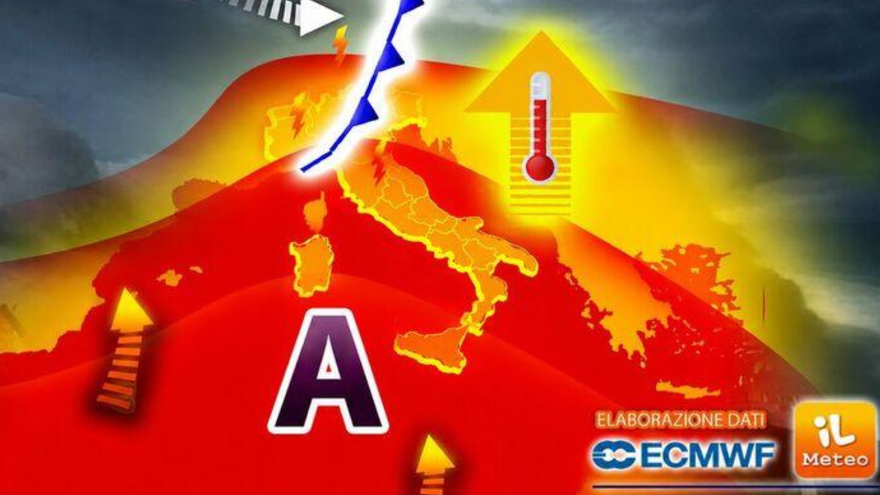Sardegna nella morsa dell’anticiclone africano: arriva il picco dell’ondata di calore, possibili nubifragi in diverse zone dell’isola