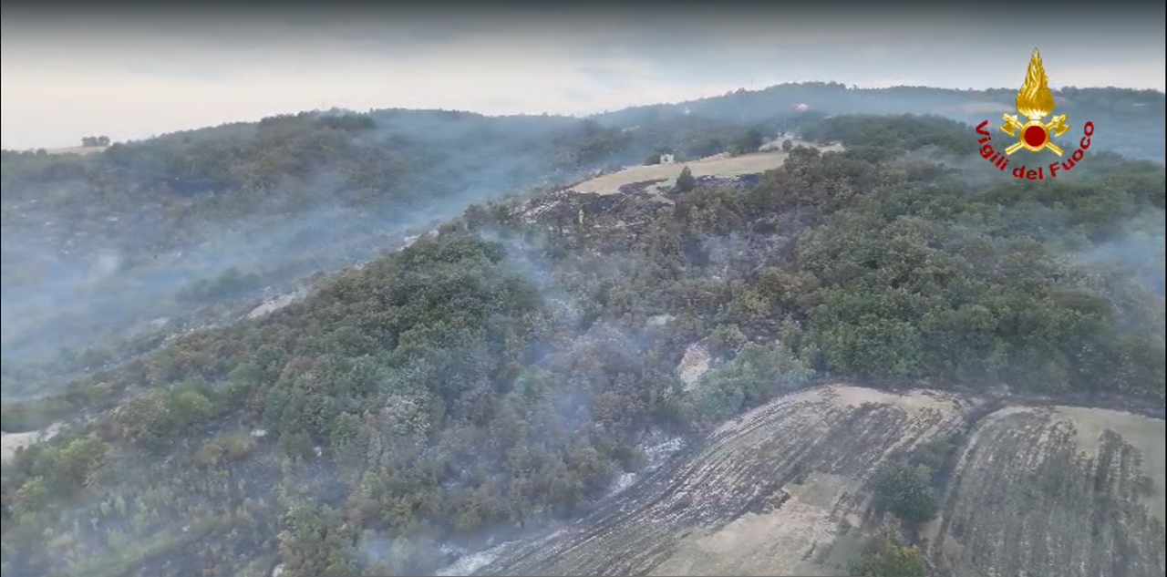 Incendio a Vedriano, terzo giorno di operazioni: canadair da Genova, droni per monitorare le fiamme – Gli aggiornamenti