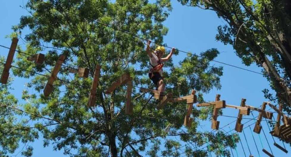 Il parco avventura ai laghi Curiel di Campogalliano: «È una risposta al degrado»