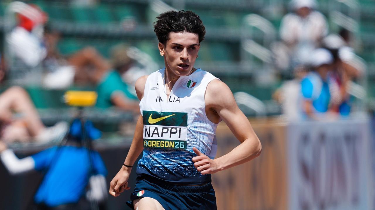 Diego Nappi vola a Eugene, personale sui 200
