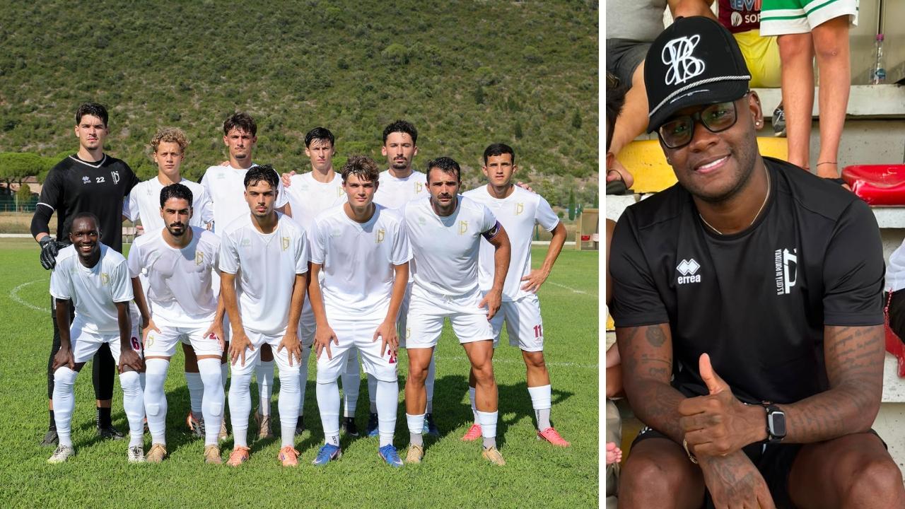 La formazione del Pontedera a destra Victor Ibarbo