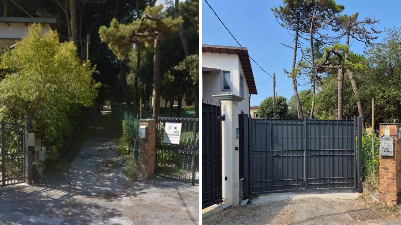 A Forte dei Marmi spunta una cancellata abusiva: sbarra il sentiero verso il mare