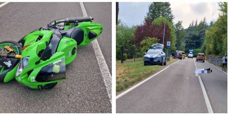 Schianto in moto, muore un uomo di 49 anni