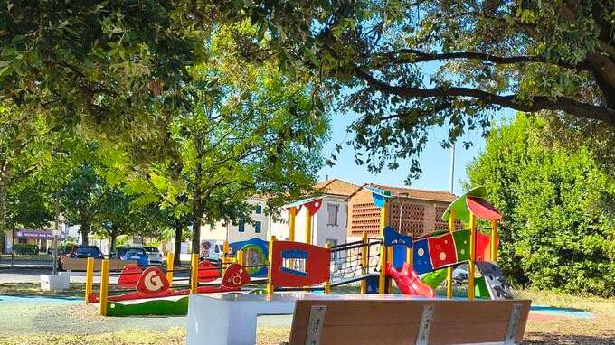 Lunata, pronto il parco giochi per i bimbi 