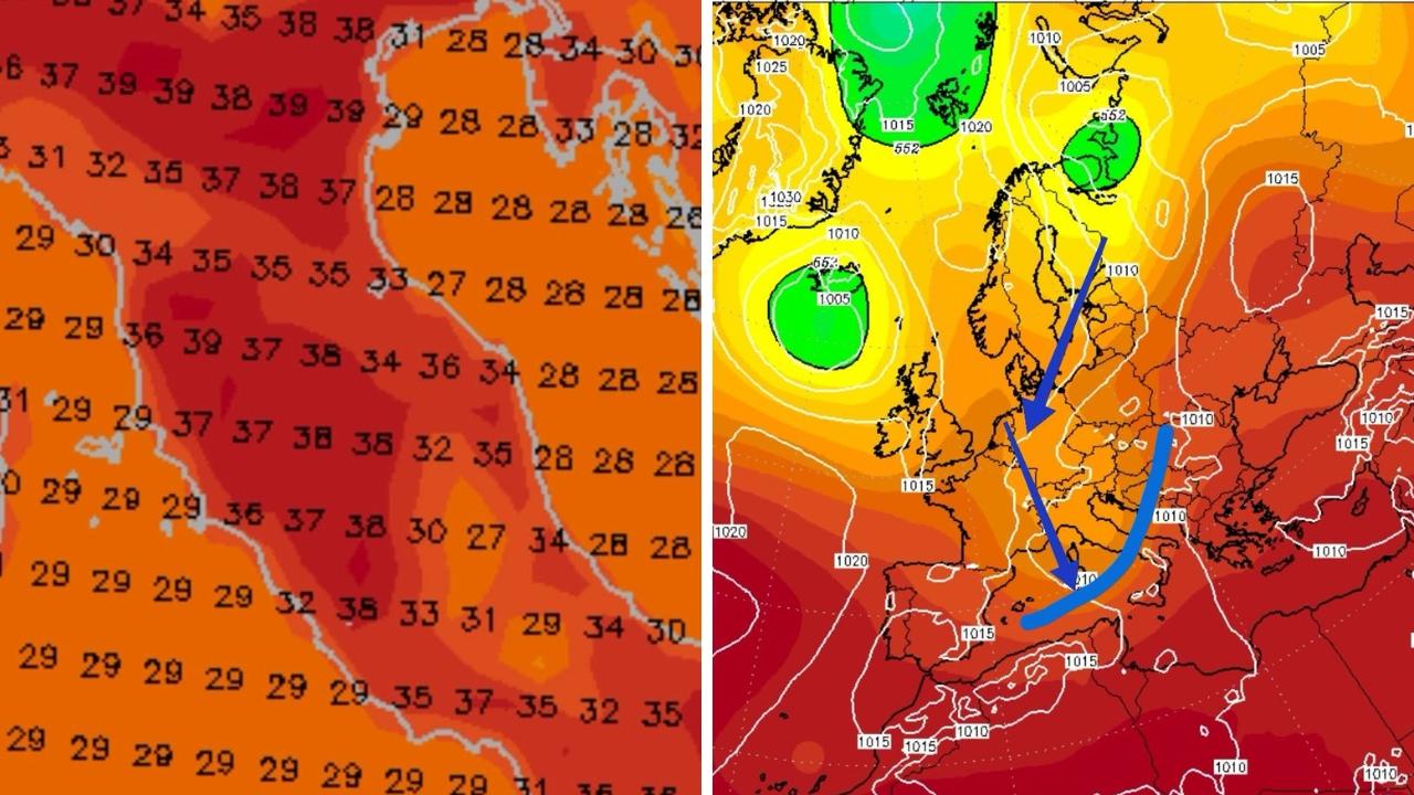 Meteo in Toscana, il ruggito più forte del caldo prima della “rottura” – Rinfrescata e temporali: la previsione