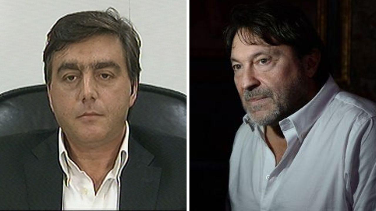Valter Lavitola e Sigfrido Ranucci