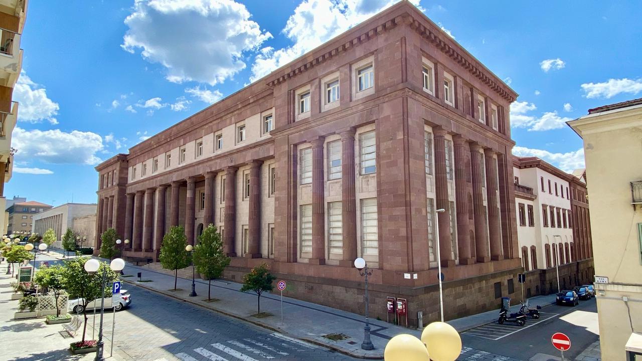 Sassari il tribunale in via Roma