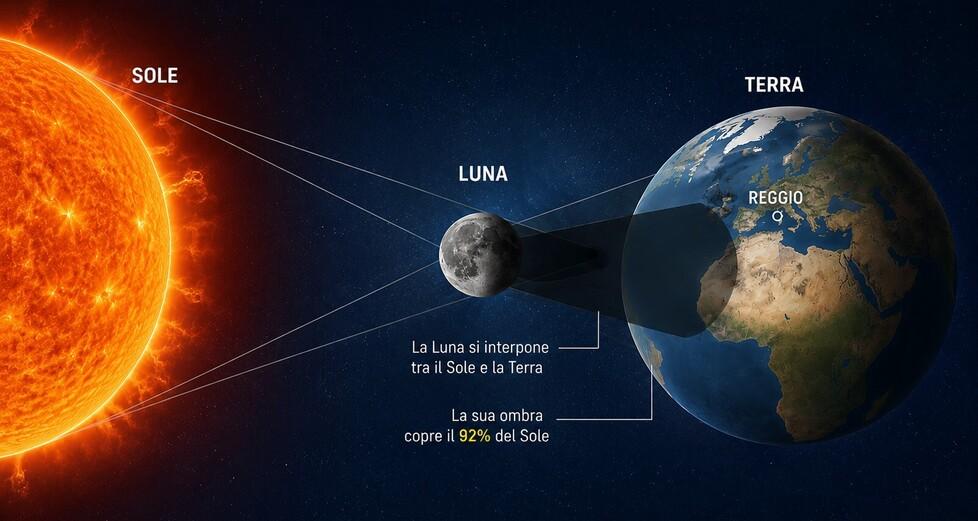 Arriva l’eclissi solare: da dove osservarla a Modena