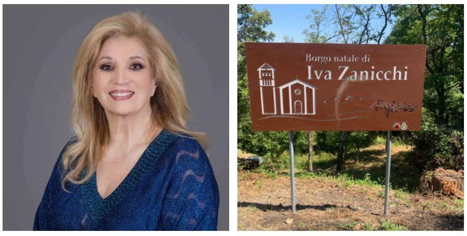 Ligonchio, danneggiata la targa dedicata a Iva Zanicchi