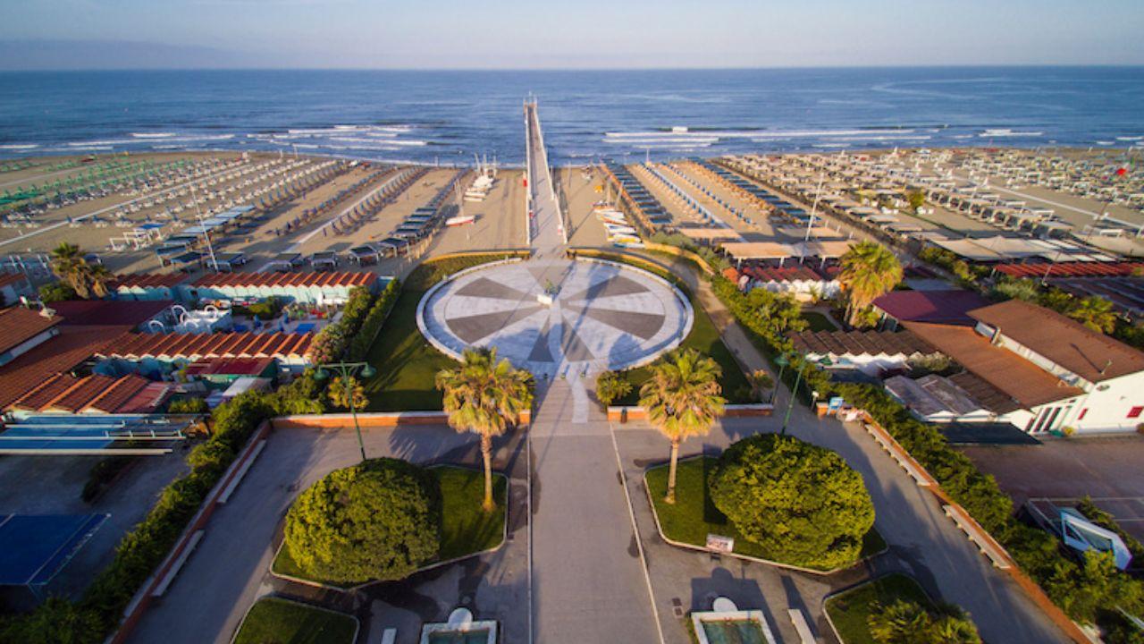 Il pontile di Forte dei Marmi