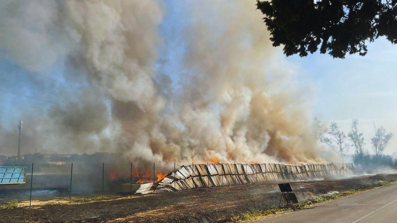 I pannelli a fuoco a Castelfranco di Sotto