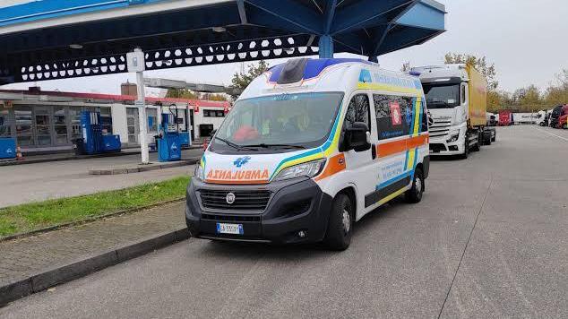Un'ambulanza