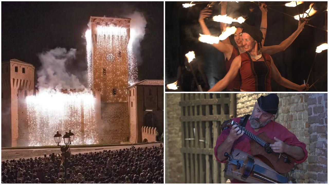 Formigine, un tuffo nel Medioevo: incendio al Castello e la Spada delle Contrade