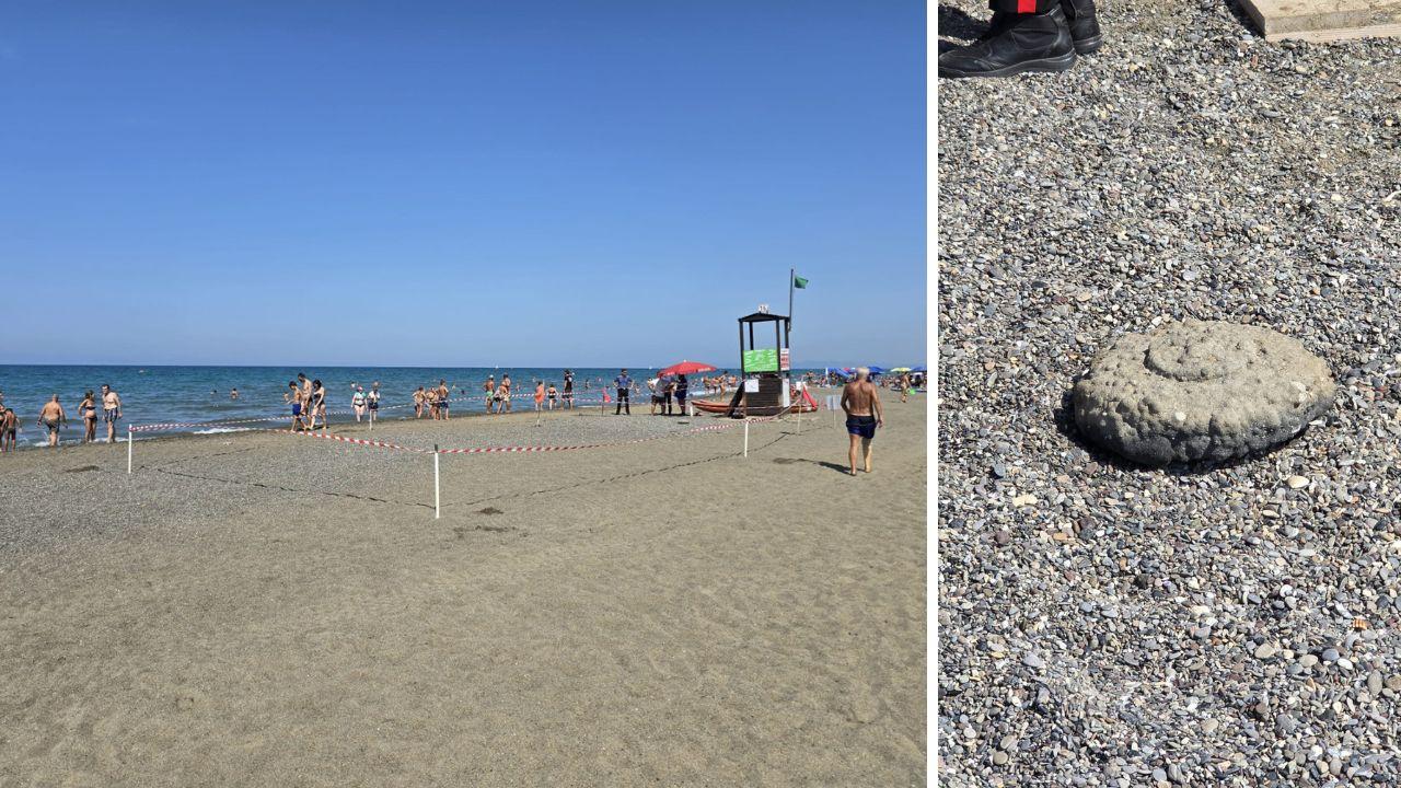 L'ordigno e la spiaggia