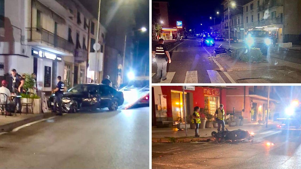 Notte di incidenti sulle strade della Valdinievole: motociclista e ciclista gravi in due diversi schianti