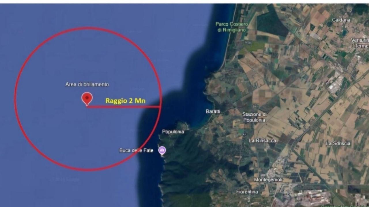 
	L'area di brillamento

