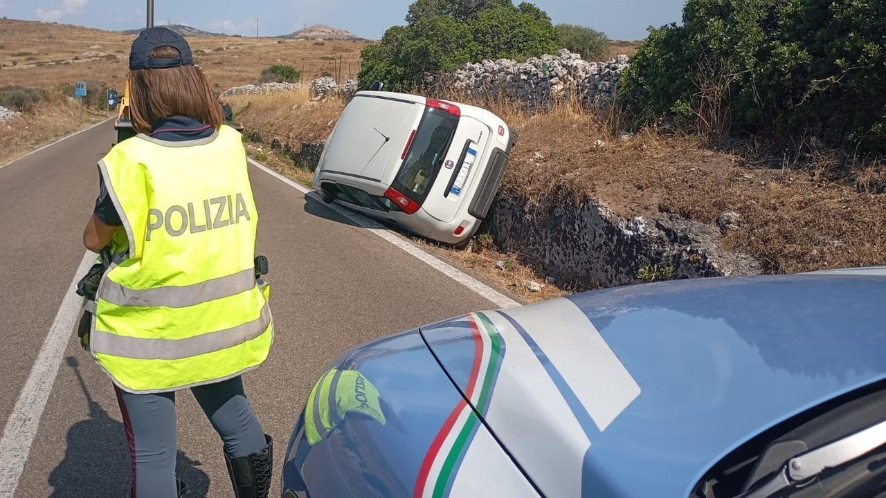 Osilo, fuori strada con la Panda: ferita una 82enne
