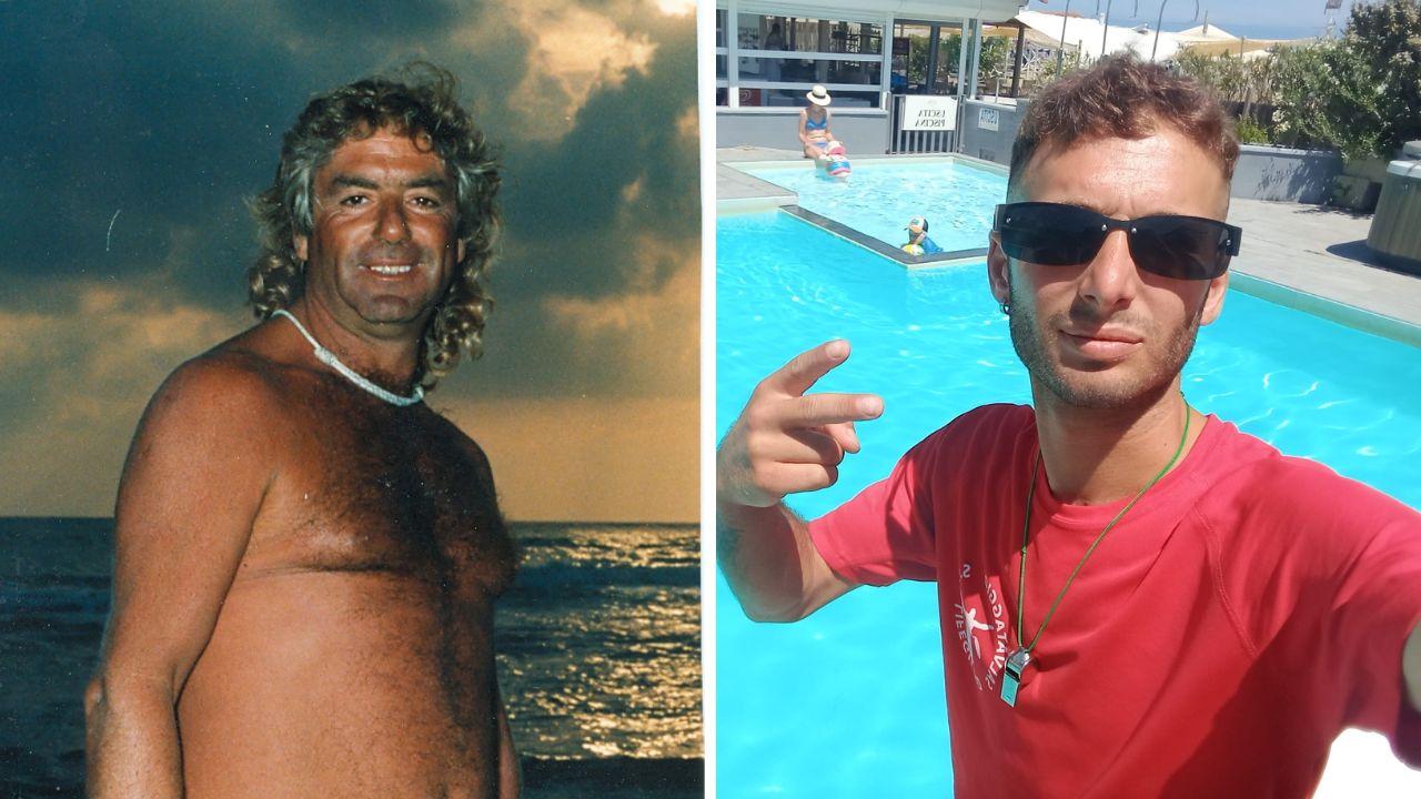 Geremia Giannini e il nonno Luigi