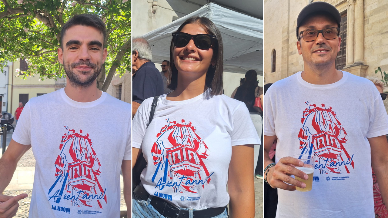 Sassari, oggi la maglietta dei Candelieri in omaggio con la Nuova Sardegna