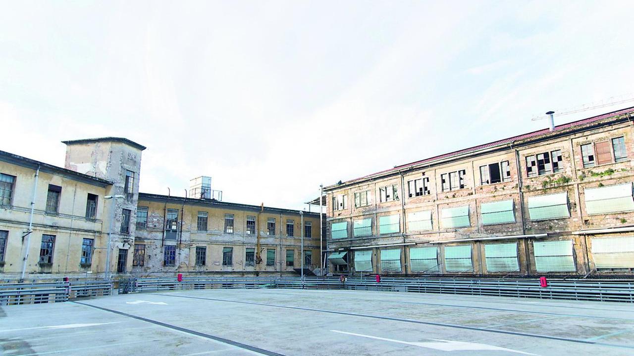Una veduta della parte sud della Manifattura