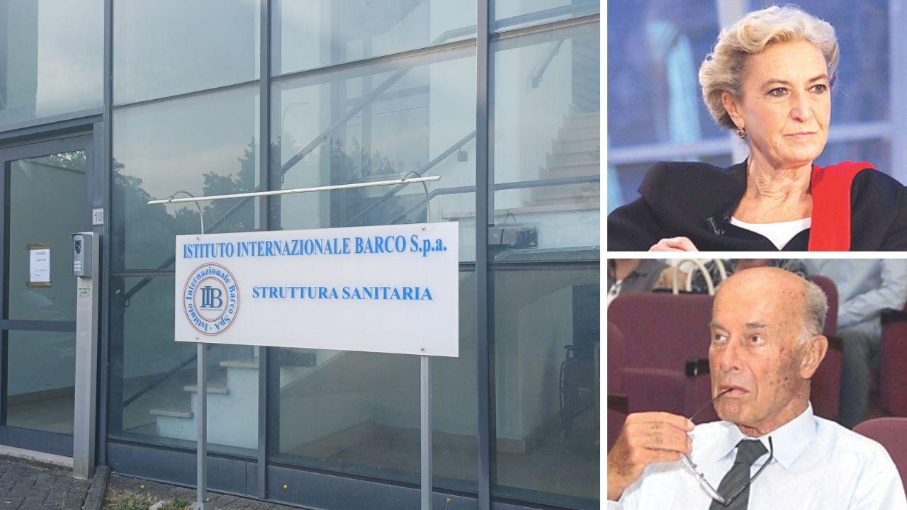 
	L'istituto Barco, a dx&nbsp;Barbara Alberti e Jas Gawronski

