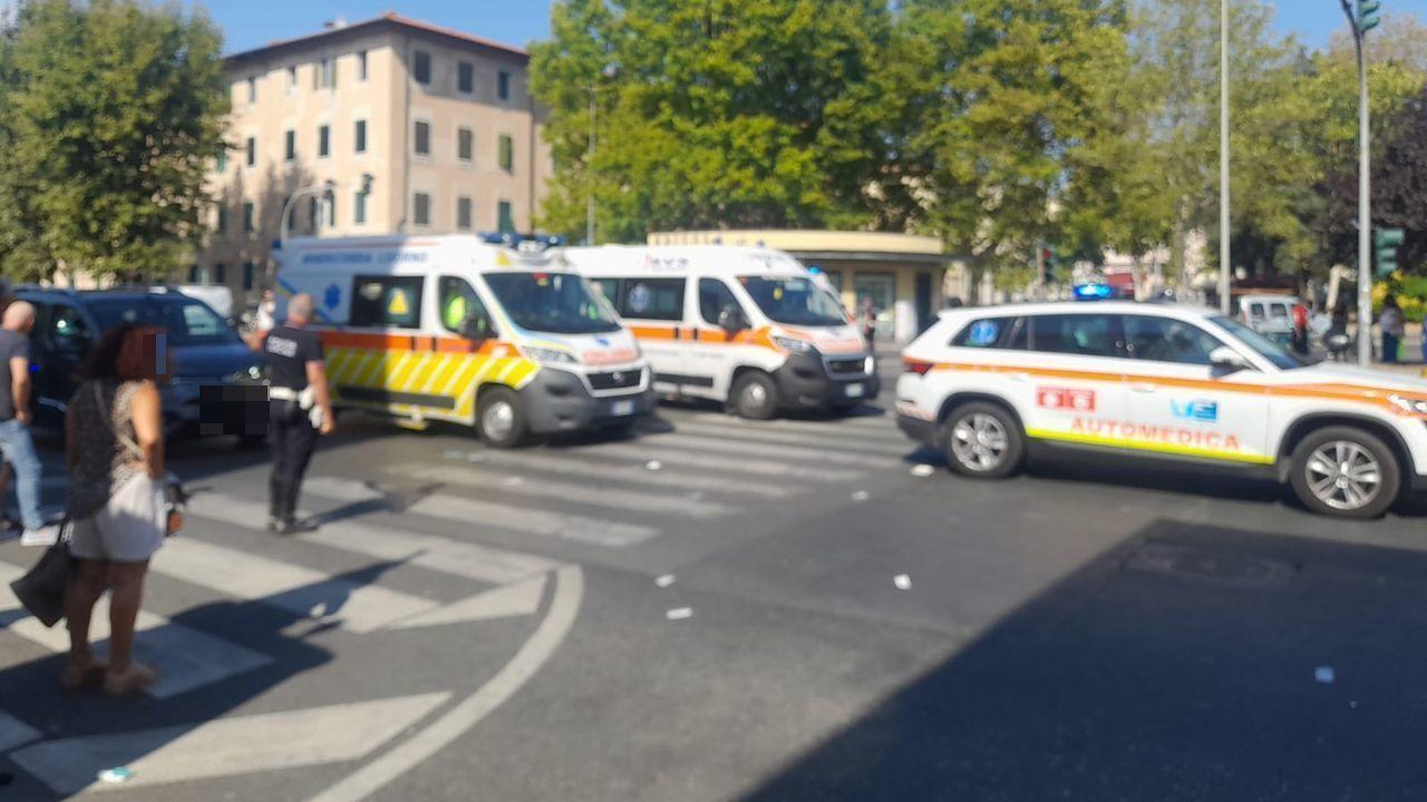 Soccorsi sul posto